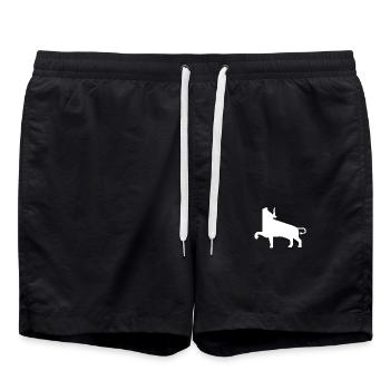 BULL - Short de bain - noir - Devant - AI Model Male 185 light (185cm)