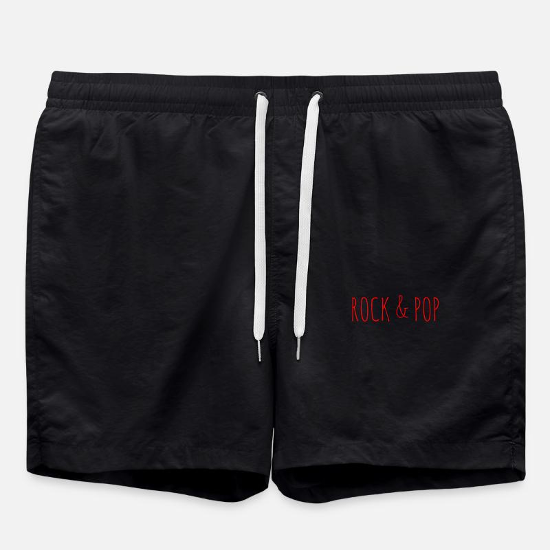 Rock & Pop - Badeshorts - Schwarz