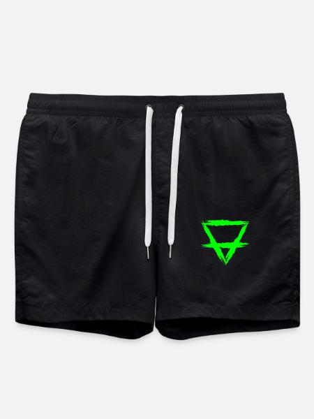 Element symbol Earth - Swim Trunks - black