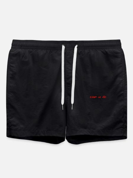 C'est la vie - Swim Trunks - black