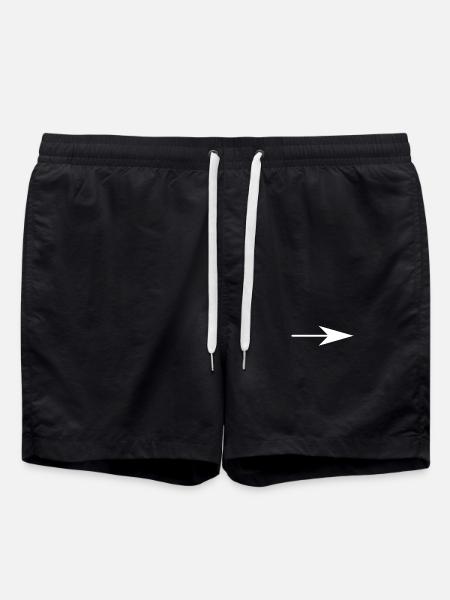 Flèche droite - Short de bain - noir