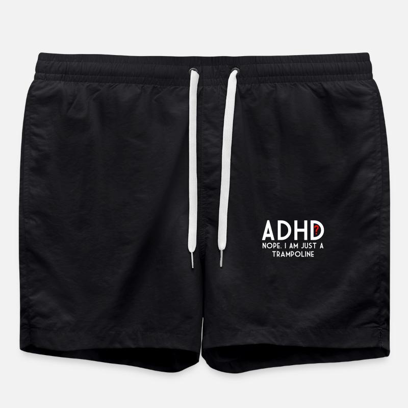 ADHD - Swim Trunks - black
