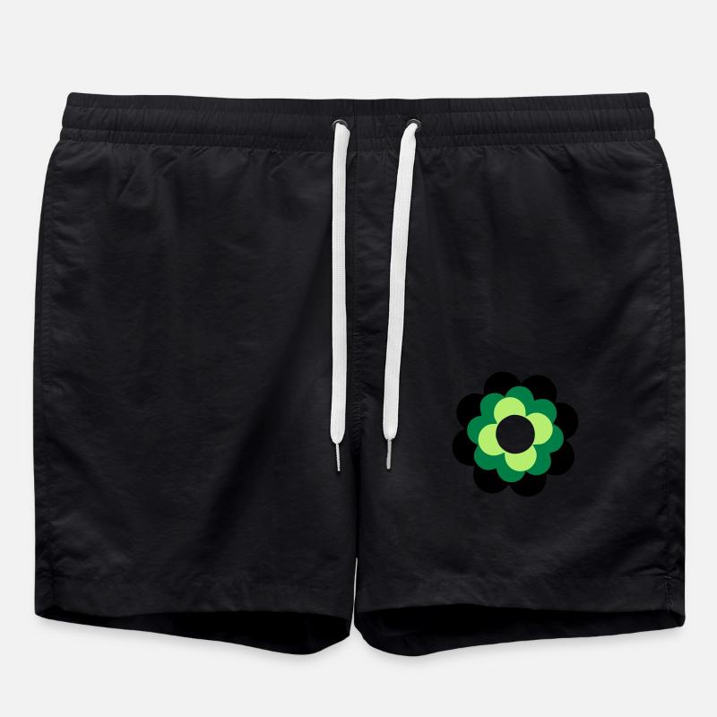 Fleur une - Short de bain - noir