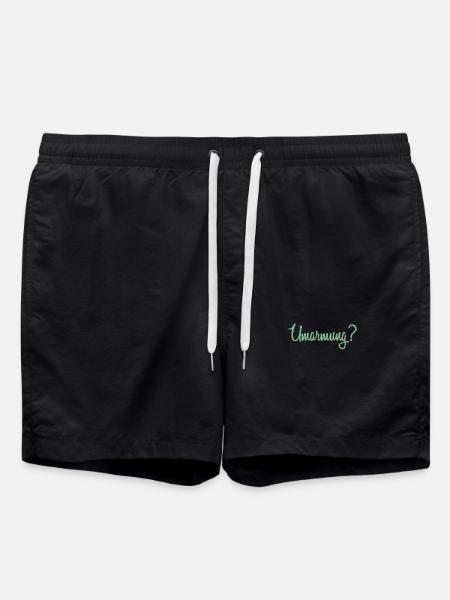 Umarmung? - Badeshorts - Schwarz