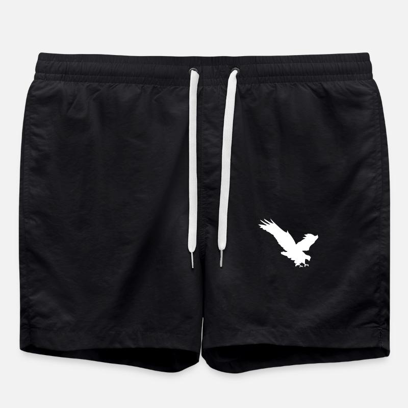 adler - Badeshorts - Schwarz