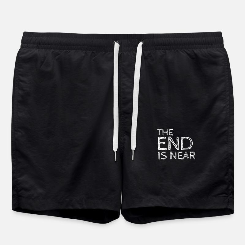 LA FIN EST PROCHE - Short de bain - noir
