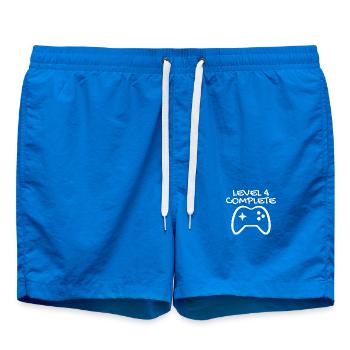 Niveau 4 Terminez 4 anniversaire - Short de bain - cobalt blue - Devant
