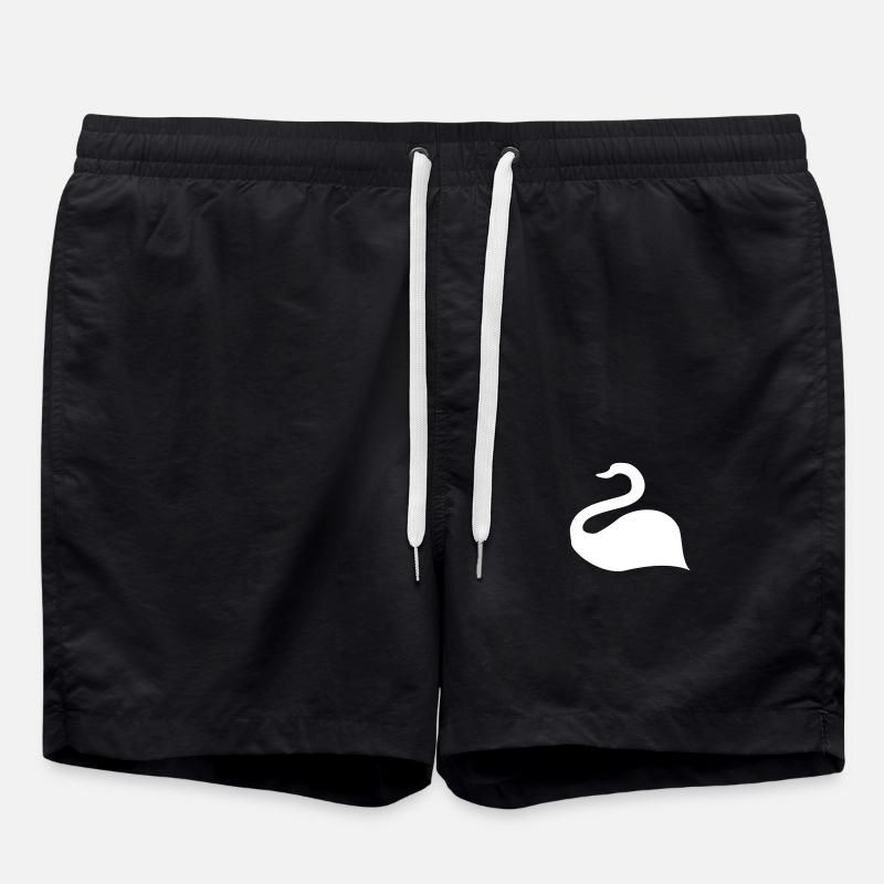 SWAN - Swim Trunks - black