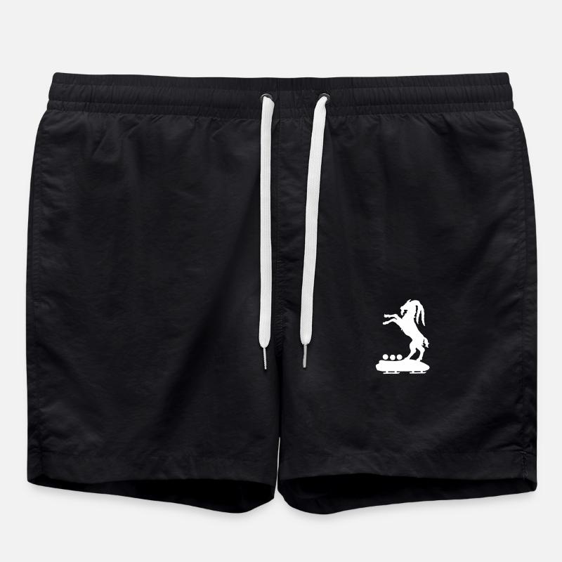Bock on Bob - Swim Trunks - black