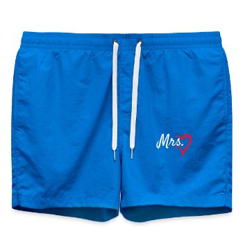 Mrs Herz Symbol - Badeshorts - Cobalt blue - Vorne