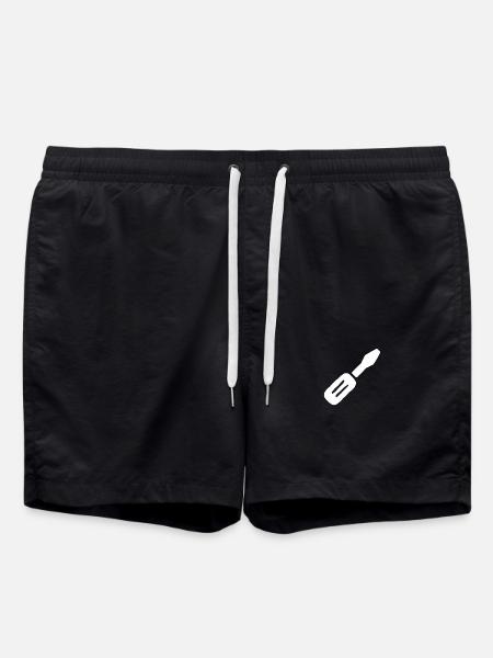 Screwdriver tool craft screwdriver - Swim Trunks - black