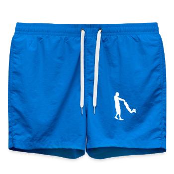 Familie Papa Mama Sohn Vater Mutter Söhne Kind - Badeshorts - Cobalt blue - Vorne