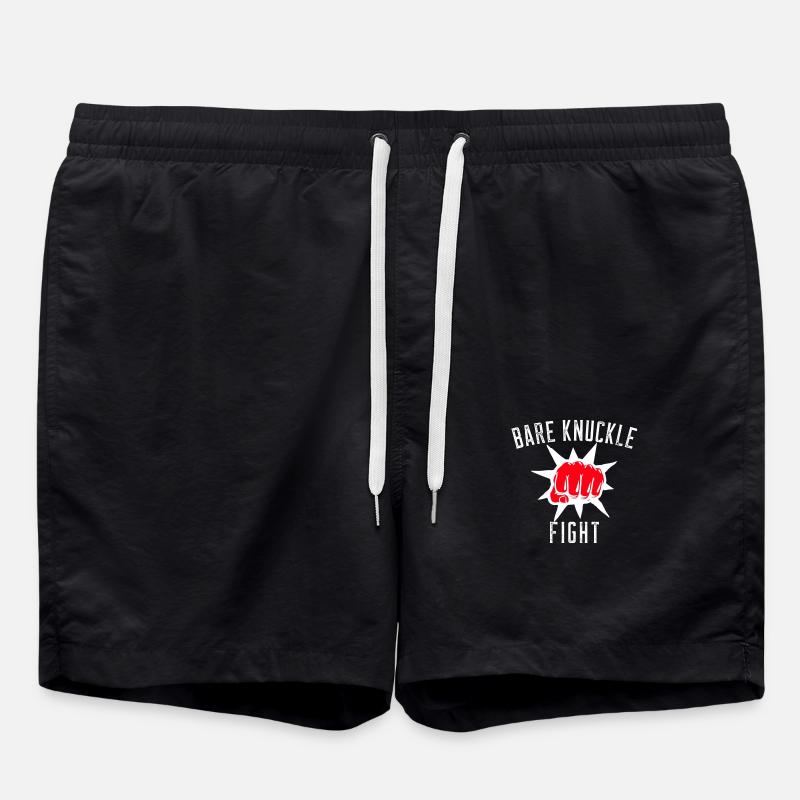 COMBAT DE KNUCKLE - Short de bain - noir
