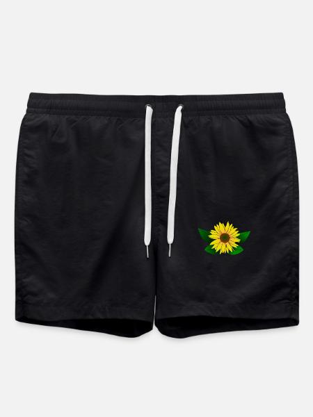 Sunflower, sunflower - Swim Trunks - black