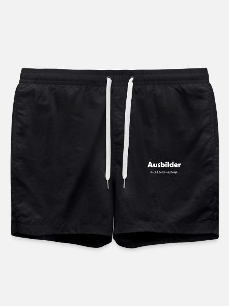 Ausbilder Geschenk - Badeshorts - Schwarz