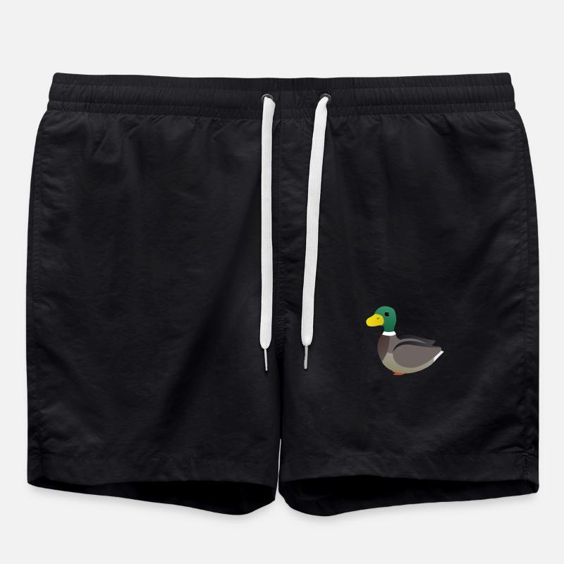 Enfants mignons de canard - Short de bain - noir
