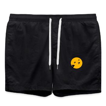 Oiseaux oiseau soleil - Short de bain - noir - Devant - AI Model Male 185 light (185cm)