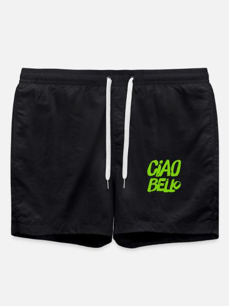 ciao bello - Swim Trunks - black