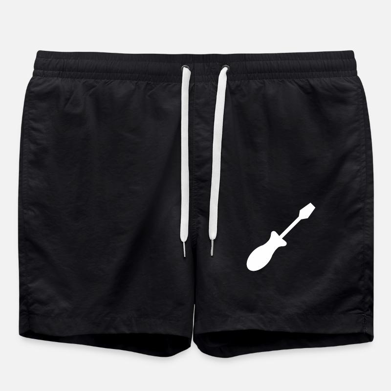 Tournevis artisans artisans - Short de bain - noir
