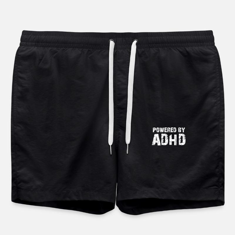 ADHD - Swim Trunks - black