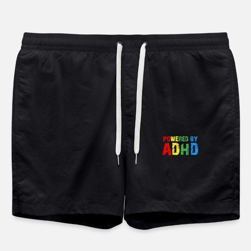 ADHD - Swim Trunks - black