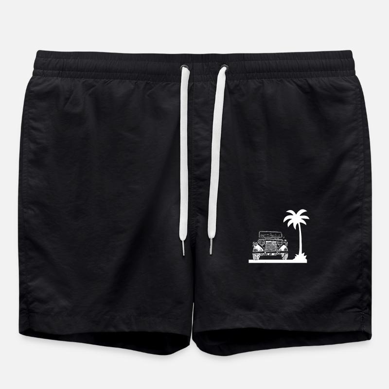 Voiture - Short de bain - noir