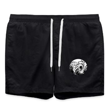 tractor - Swim Trunks - black - Front - AI Model Male 185 light (185cm)