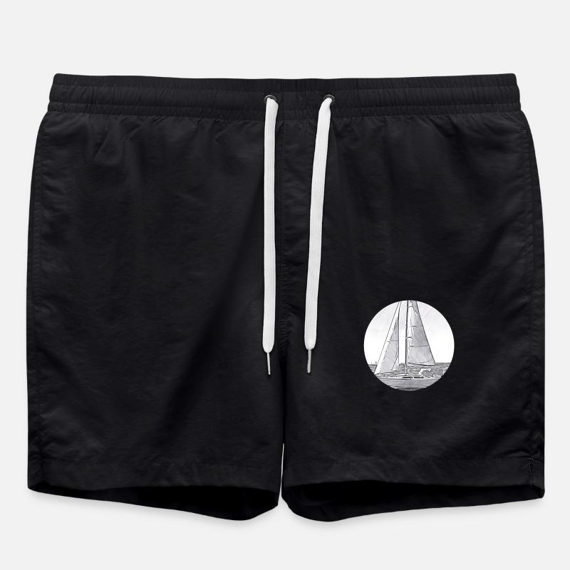 Voile - Short de bain - noir