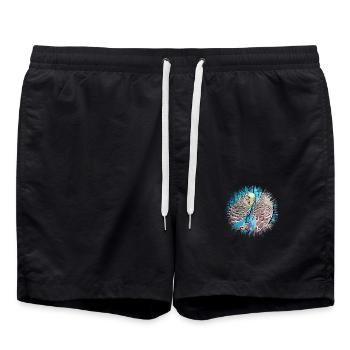 Perruque - Short de bain - noir - Devant - AI Model Male 185 light (185cm)