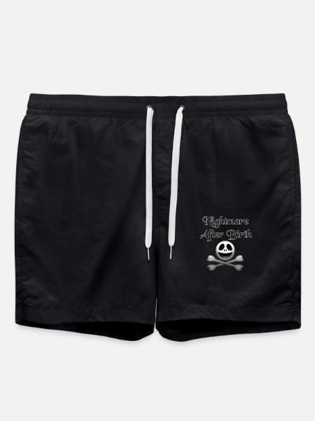 Nightmare After Birth - Badeshorts - Schwarz