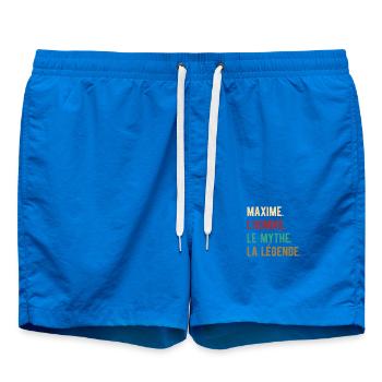 MAXIME L'HOMME LE MYTHE LA LÉGENDE - Short de bain - cobalt blue - Devant