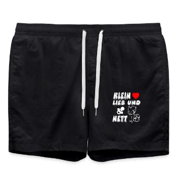 Baby - Badeshorts - Schwarz - Vorne - AI Model Male 185 light (185cm)
