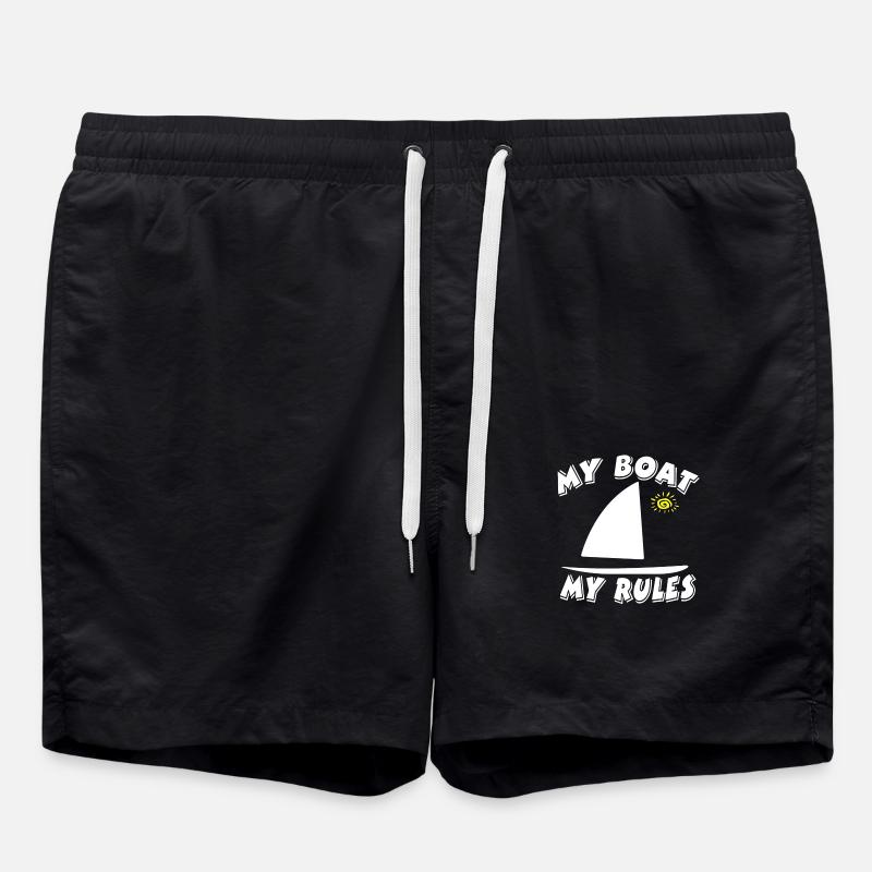 Sail - Swim Trunks - black