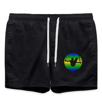 Gymnastique Gymnastique Gymnastique Gymnastique Club Gymnastique Plancher Gymnastique Turner - Short de bain - noir - Devant - AI Model Male 185 light (185cm)