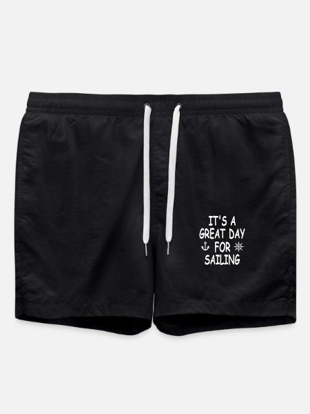 Sail - Swim Trunks - black