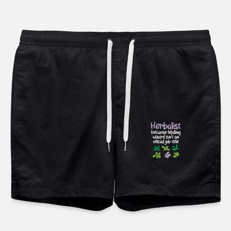 Herbes herboristes - Short de bain - noir