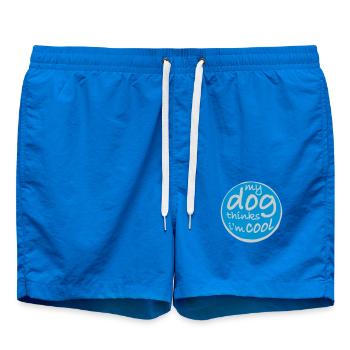 Dog thinks im cool - Badeshorts - Cobalt blue - Vorne