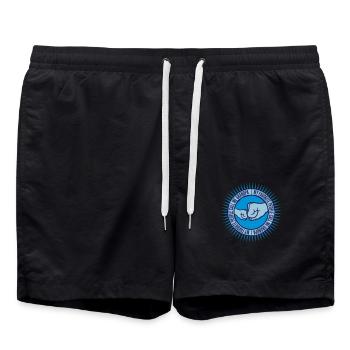 People Call Me Grandpa - Swim Trunks - black - Front - AI Model Male 185 light (185cm)