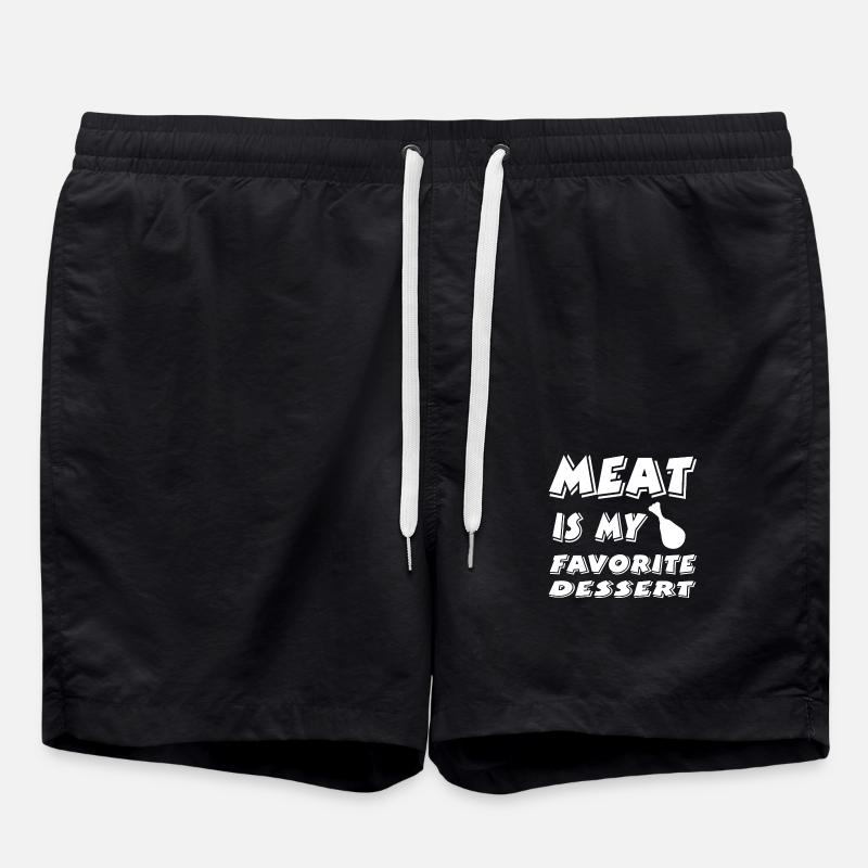 Viande - Short de bain - noir