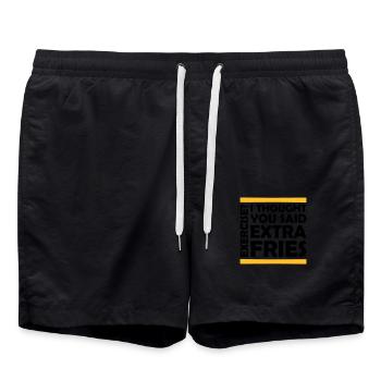Exercice Extra Fries Citation - Short de bain - noir - Devant - AI Model Male 185 light (185cm)