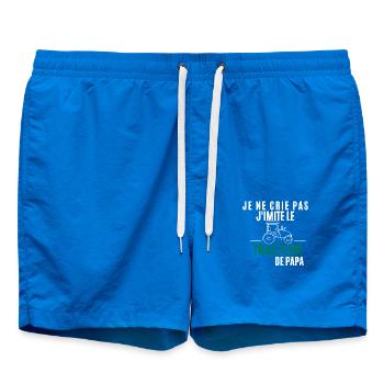 j imite le tracteur de papa - Short de bain - cobalt blue - Devant