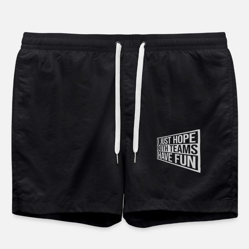 Both Teams Have Fun - Badeshorts - Schwarz