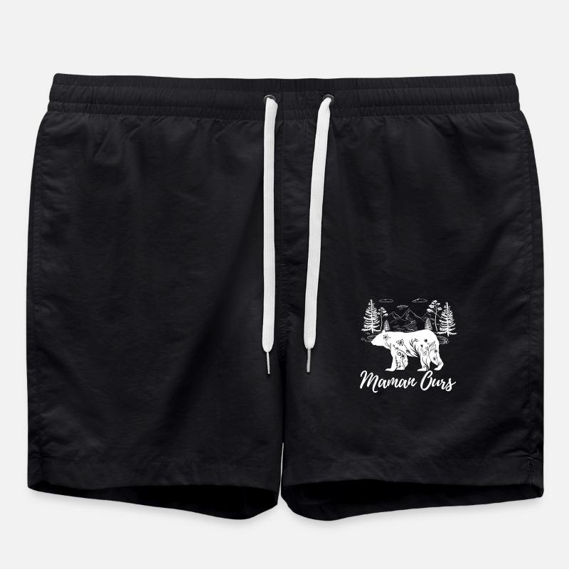 maman ours 2 - Short de bain - noir