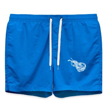 Alte Geige mit Geigenbogen - Badeshorts - Cobalt blue - Vorne