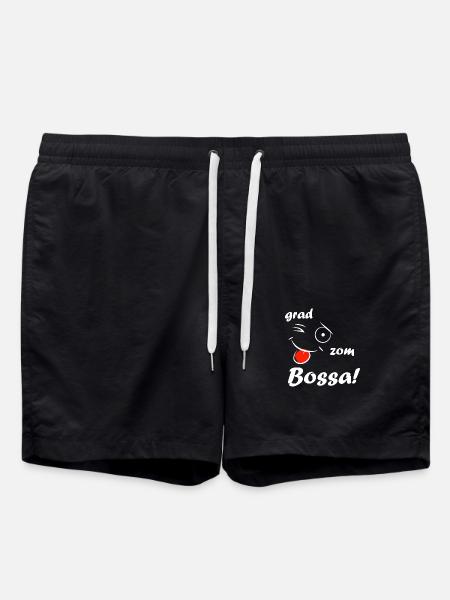 Degree zom Bossa! - white - Swim Trunks - black