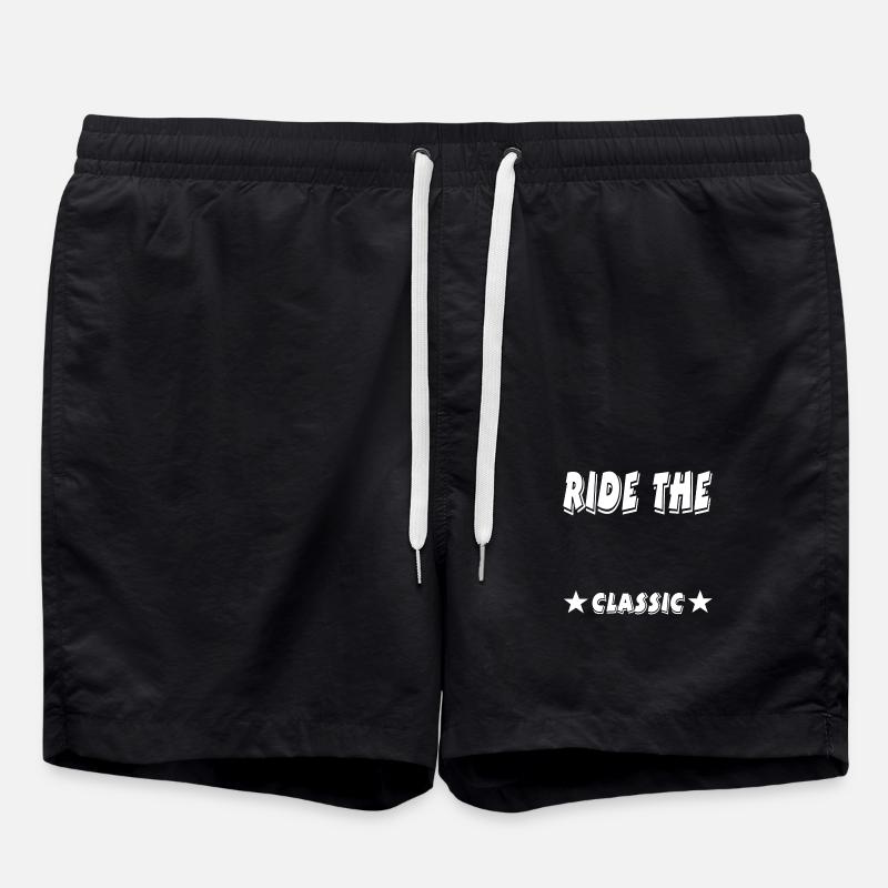 Car - Swim Trunks - black