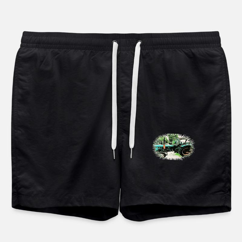 Tractor - Swim Trunks - black