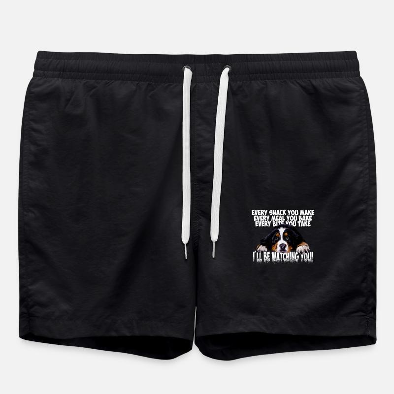 Berner Sennenhund - Badeshorts - Schwarz