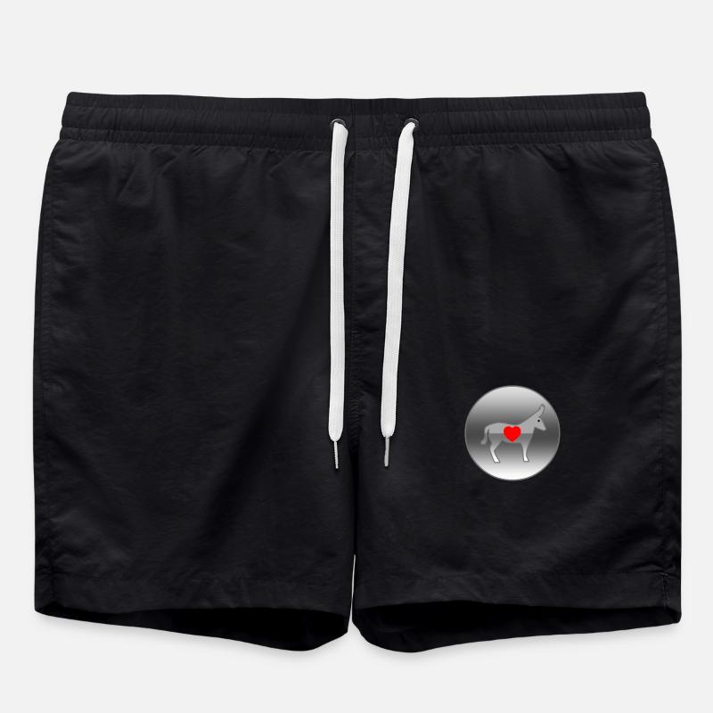 Donkey - Swim Trunks - black