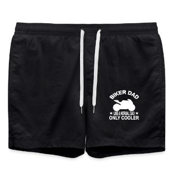 Motorcycle - Swim Trunks - black - Front - AI Model Male 185 light (185cm)